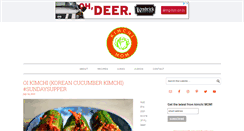 Desktop Screenshot of kimchimom.com