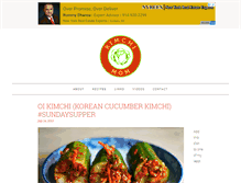 Tablet Screenshot of kimchimom.com